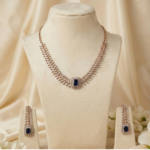 Trinity Diamond Necklace Set - Image 4