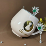 Emerald Diamond Earrings - Image 2