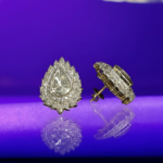 Noor Polki Solitaire Earrings - Image 4