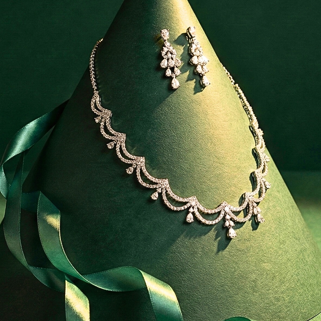 image0 (5) Eternal Drop Solitaire Necklace - Image 1