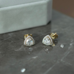 Classic Polki Diamond Studs - Image 5