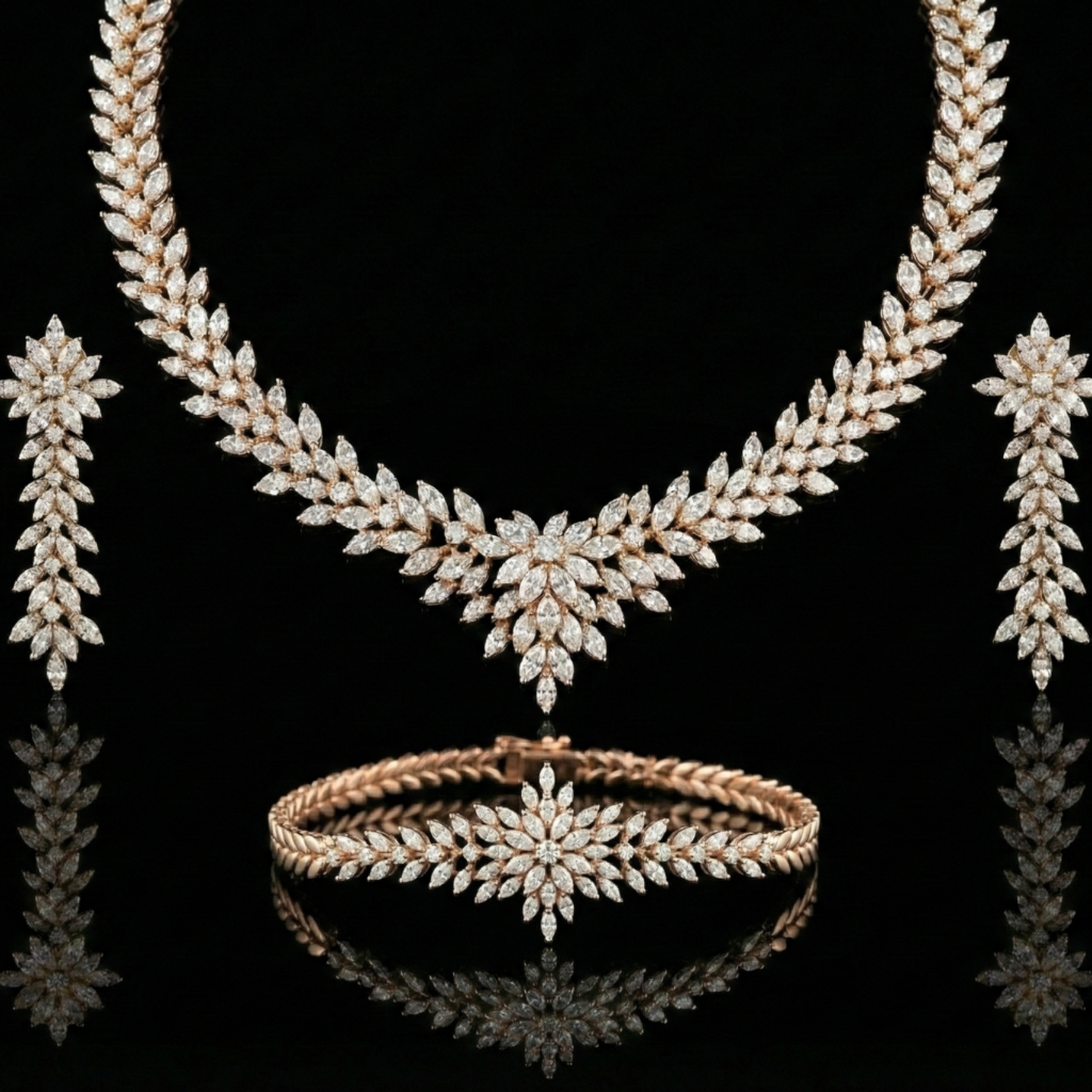 Untitled design (11) The Mallika Diamond Set - Image 1