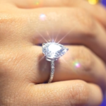 The Nizam Pear Solitaire Ring - Image 4