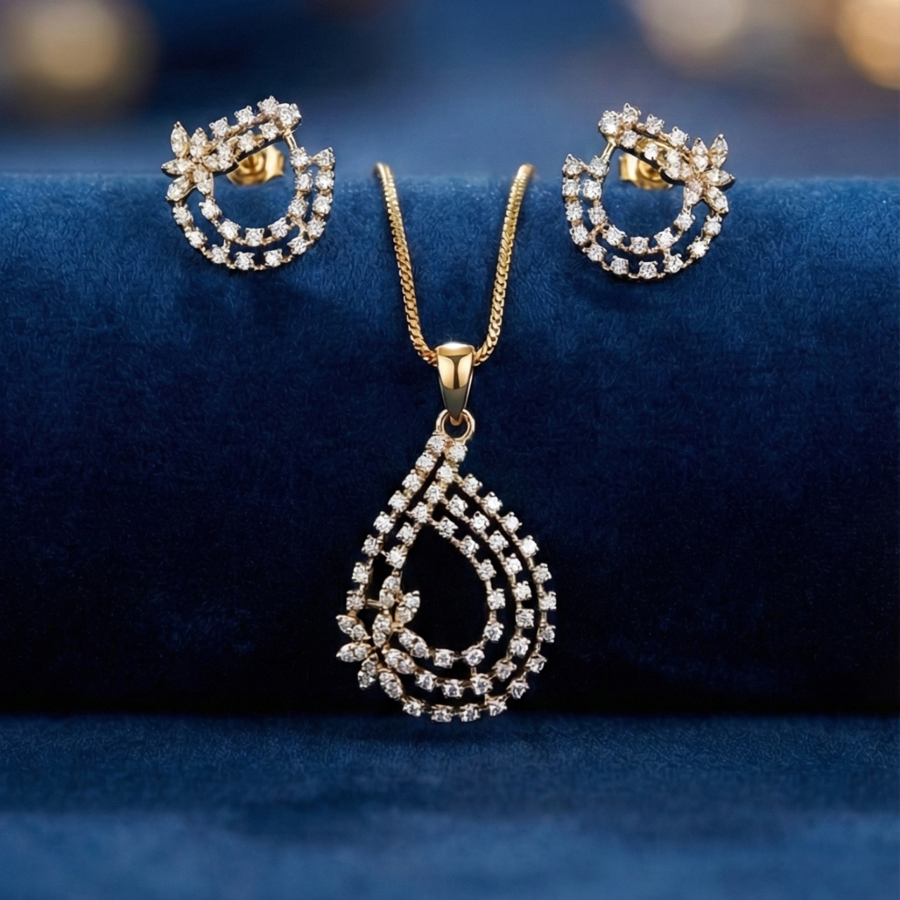 image3 Kashida Diamond Set - Image 1