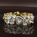 The Rajwada Polki Diamond Cuff