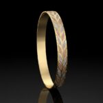 Vana Tri-Color Bangle - Image 4