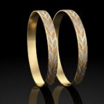 Vana Tri-Color Bangle - Image 2