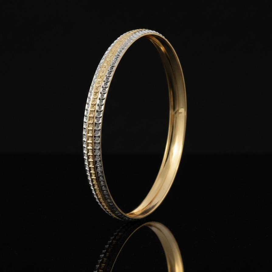 IMG_4712 Nakshi Gold Bangle - Image 1