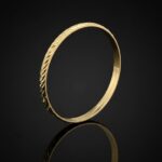 Lehar Gold Bangle - Image 2