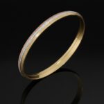 Triveni Ribbed Bangle - Image 2