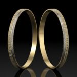 Zari Gold Bangle - Image 4