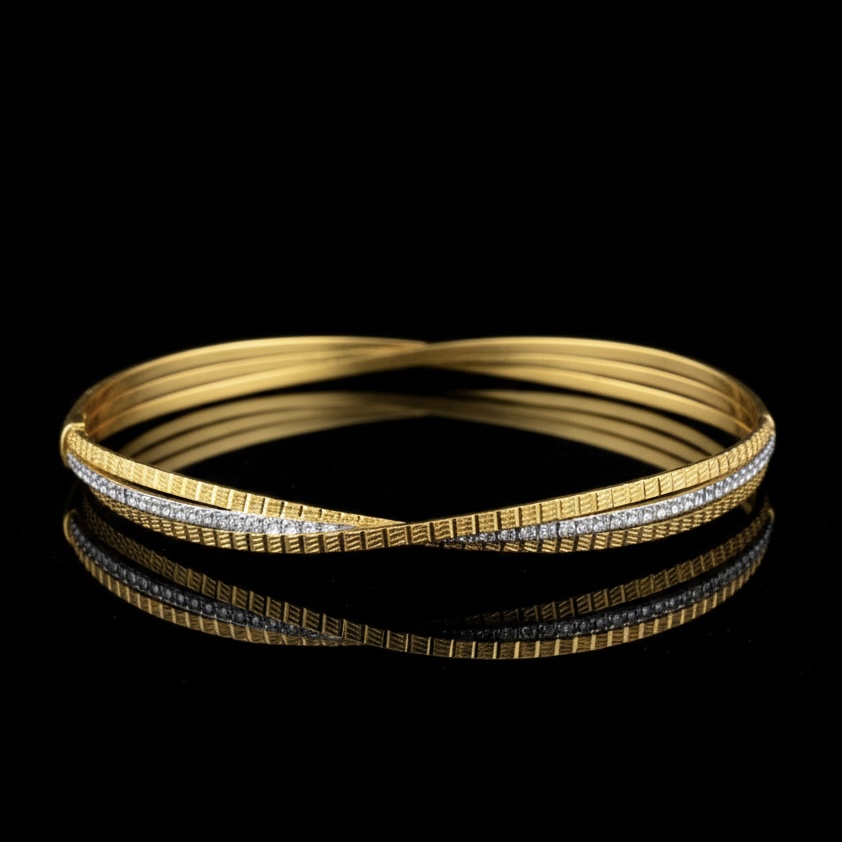 IMG_4785 Bandhan Twist Bangle - Image 1