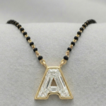 Initial Diamond Mangalsutra - Image 4