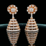 Diamond Jhumka Earrings - Image 2