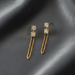 Do-Ratan Chain Earrings - Image 2