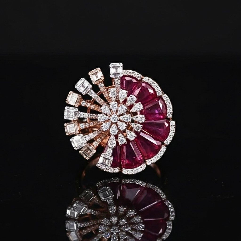 Untitled design (9) Kashi Diamond Ring - Image 1