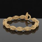Gold Mesh Bracelet