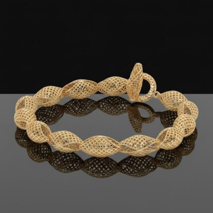 Gold Mesh Bracelet