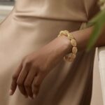 Gold Mesh Bracelet - Image 3