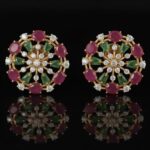 Mandala Diamond Earrings
