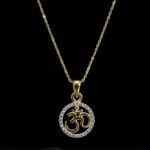 Om Diamond Pendant