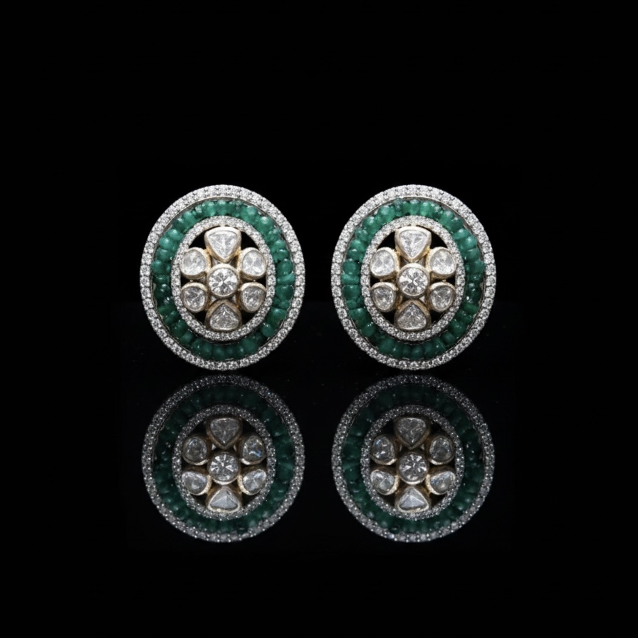 IMG_5157 Noor Diamond Earrings - Image 1