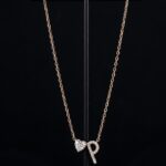 Heart-to-Heart Initial Pendant
