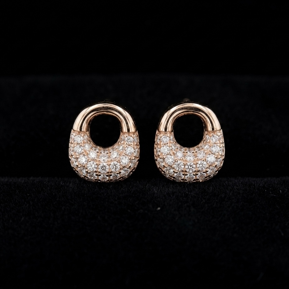 IMG_6523 Glimmering Stud Earrings - Image 1