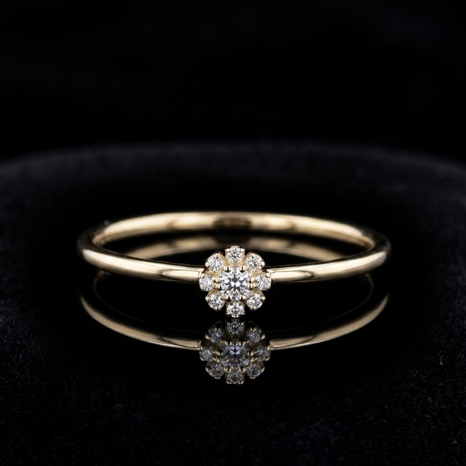 IMG_6684 Gini Diamond Ring - Image 1