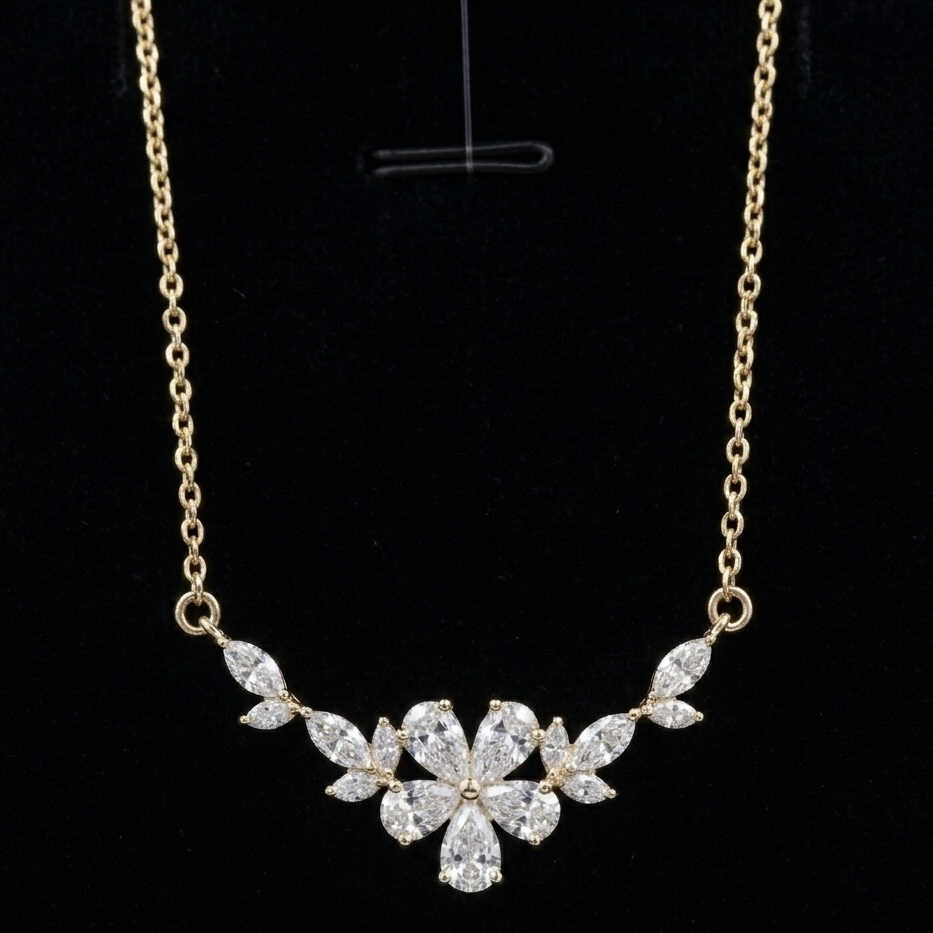 IMG_6719 Flower Diamond Chain - Image 1