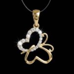 Entwined Butterfly Pendant - Image 3