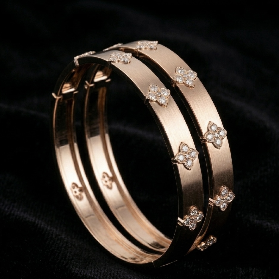 IMG_7149 Fiore Diamond Bangles - Image 1