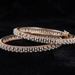 Wave Diamond Bangles