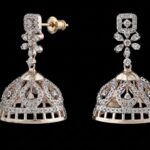 Jhumka Diamond Earrings - Image 2