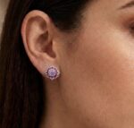 Gulab Diamond Earrings - Image 3