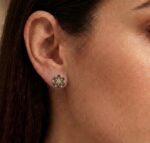 Mandala Diamond Earrings - Image 3