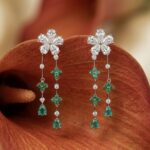 Mayura Diamond Earrings - Image 4