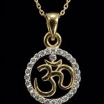 Om Diamond Pendant - Image 2