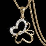 Entwined Butterfly Pendant