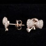Bow Stud Earrings - Image 2