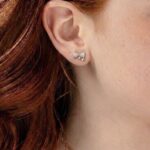 Bow Stud Earrings - Image 3