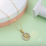 Om Diamond Pendant - Image 3