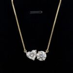 Duet Diamond Pendant