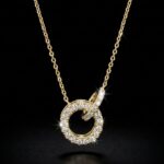 Entwined Diamond Pendant