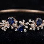 Sapphire Vine Diamond Bracelet - Image 3