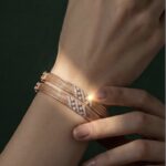 Linear Diamond Bangles - Image 3