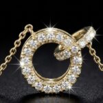 Entwined Diamond Pendant - Image 2