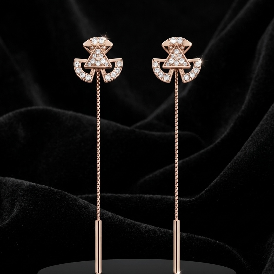 IMG_0361 Crest Sui Dhaga Earrings - Image 1