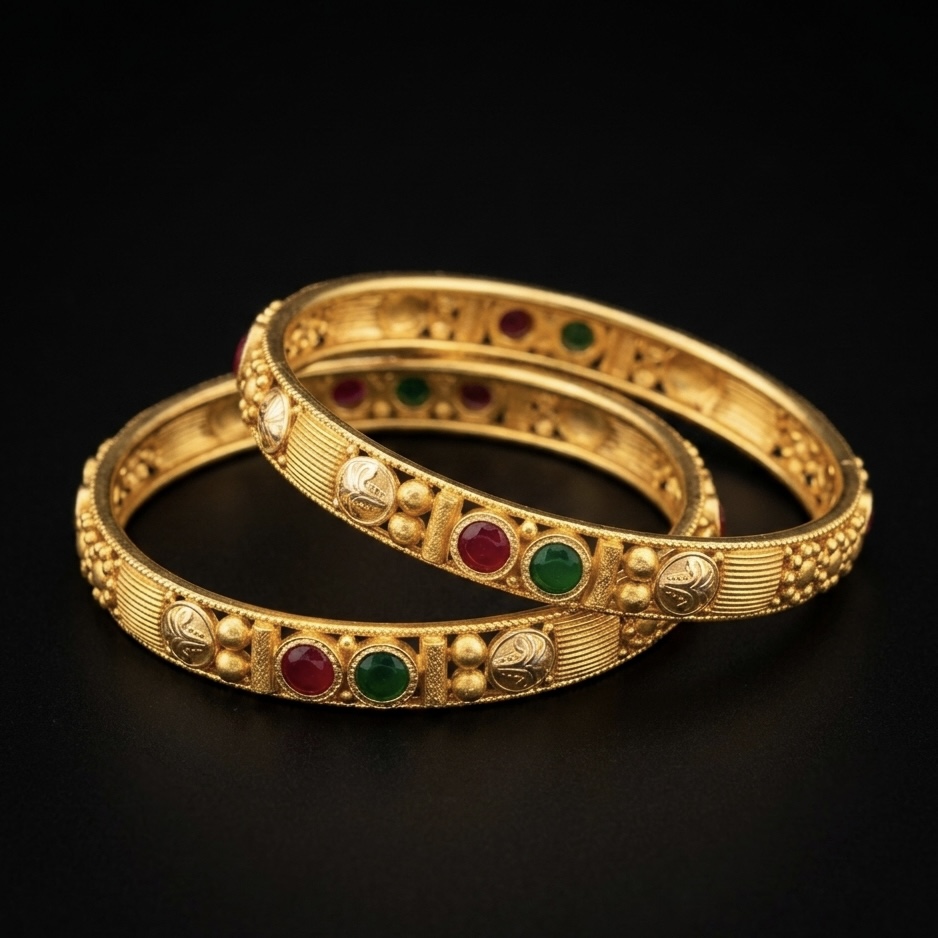IMG_0499 Radiance Gold Bangles - Image 1