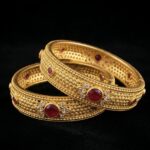 Crimson Diamond Bangles